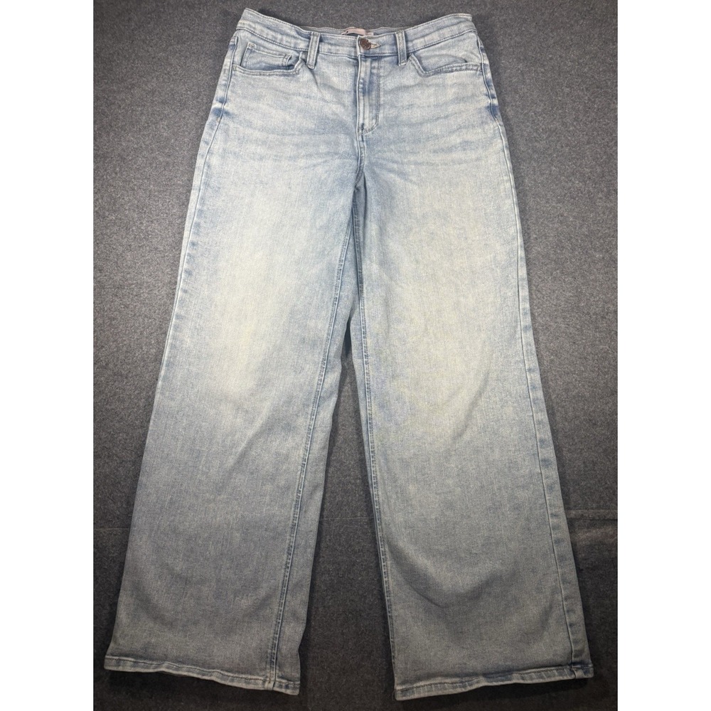 SO Goods for Life High Rise Wide Leg Jeans, Light Wash 11/31